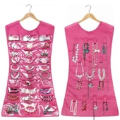 Elbise Şeklinde Takı Organizeri - Pembe - 1