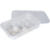 Hijyenik Yumurta Saklama Kabı 15 Bölmeli Kapaklı EVV-81936 thumbnail 3