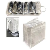 Ayakkabı SAKLAMA ve TAŞIMA Çantası (Çizgili Model) Shoe Tote - 2