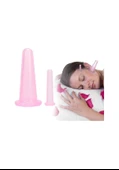 Hacamat Kupası Seti Silikon - 5li Set - Selülit Masaj Seti - 5
