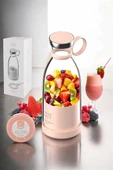 El Blender Taşınabilir Meyve Blender Şarj Edilebilir Taşınabilir Blender Elektrikli - 4