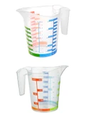 Ölçü Kabı Dereceli Renkli 1000 ML + 300 ML Set - 4