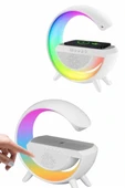 Yeni Nesil Bluetooth Hoparlör Speaker 5.0 Taşınabilir G Şeklinde Powerbankli - 4