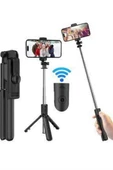 Cep Telefonu Tripod Standı Manyetik Selfie Sopa Bluetooth Uzaktan Kumandalı - 3