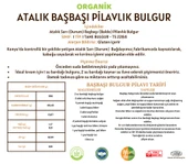 Taş Değirmenden Organik Organik Atalık Başbaşı Pilavlık Bulgur - 5 Kilo thumbnail 3