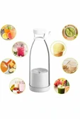 Taşınabilir Kablosuz Şarjlı Kişisel Smoothie El Blender Mini Meyve Sıkacağı - 3
