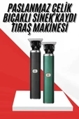 Saç Sakal Ense Paslanmaz Çelik T- Vücut Tıraş Makinesi thumbnail 1