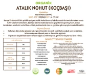 Taş Değirmenden Organik Organik Atalık Nohut (Koçbaşı) (9MM) - 1 Kilo thumbnail 3