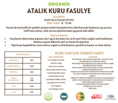 Taş Değirmenden Organik Organik Atalık Kuru Fasulye - 1 Kilo thumbnail 3
