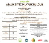 Taş Değirmenden Organik Organik Atalık Siyez Pilavlık Bulgur - 1 Kilo thumbnail 3