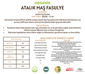 Taş Değirmenden Organik Organik Atalık Maş Fasulye - 5 Kilo thumbnail 3