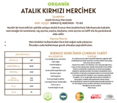 Taş Değirmenden Organik Organik Atalık Kırmızı Mercimek - 1 Kilo thumbnail 3