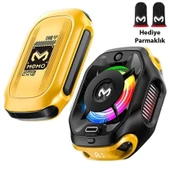 MEMO CX12 Yarı İletken Telefon Soğutucu Fan 2000mAh Manyetik Bağlantı Dijital Ekran RGB Işıklı thumbnail 1