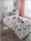 Özdilek Lisanslı Tek Kişilik Nevresim Takımı Mickey Mouse Flowers - 1