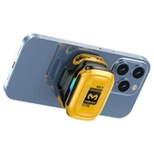 MEMO CX12 Yarı İletken Telefon Soğutucu Fan 2000mAh Manyetik Bağlantı Dijital Ekran RGB Işıklı thumbnail 7