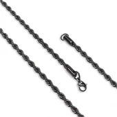 Sarmal Halat Çelik Kolye 4Mm 3183CEK056 thumbnail 1