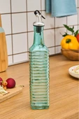Daisy Cam Çizgili Yağdanlık 500 Ml Mavi - 1
