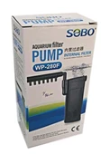 Sobo WP-280F Akvaryum İç Filtre - 500 Lt/H Debi, Sessiz ve Enerji Tasarruflu Temizlik Sistemi - 1