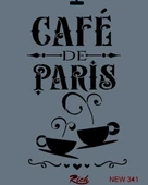 Rich New Seri N-341 Stencil 35x25 cm - 1