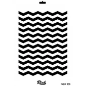 Rich New Seri N-358 Stencil 35x25 cm - 1