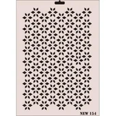 Rich New Seri N-154 Stencil 35x25 cm - 1