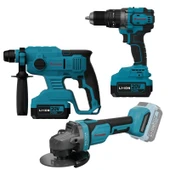 Cat Power 4235 Akülü Vidalama Taşlama Kırıcı Delici Set 4,0 Ah Çift Akülü - 1