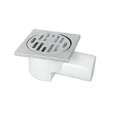 Gama Melez Yer Süzgeci 50 mm Yandan Çıkışlı 10x10 cm - 1