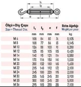 Ennalbur M6 Çektirme ( 4 Adet ) - 2