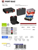 PortBag TK70 Çok Amaçlı El Aleti Çantası - 4