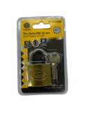 Ennalbur Tudor 32 mm Sarı Asma Kilit - 1