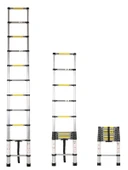 Saraylı Teleskopik Merdiven 11 Basamak 3.20 Metre - 1