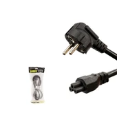 GABBLE 1.5M 1MM NOTEBOOK Siyah 1mm POWER YONCA KABLO - 1