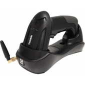 TIGER LS41 1D CCD El Tipi Kablosuz-Usb Kablosuz Barkod Okuyucu + Cradle - 1