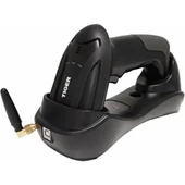 TIGER LS42 2D El Tipi Kablosuz-Usb Kablosuz Karekod Okuyucu + Cradle - 1