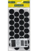 Pacific 6128 BL Yapışkanlı Keçe 28 mm Siyah - 2