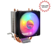 FRISBY FCL-F1332C (P2S) INTEL 1366/115X/1200/1700-AMD AM2/AM2+/AM3/AM4/AM5 İŞLEMCİ FAN - 1