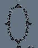 Rich New Seri N-395 Stencil 35x25 cm - 1