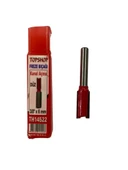 Topshop 14522 Düz Kanal Açma Freze Bıçağı 3/8''x6 mm - 1