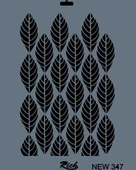 Rich New Seri N-347 Stencil 35x25 cm - 1