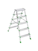 SM Saraylı 5+5 Çift Taraflı Alüminyum Merdiven - 1
