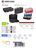 PortBag TK100 Çok Amaçlı El Aleti Çantası - 4