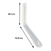 Raf Altı 8x10 mm Beyaz - 1