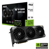 ASUS GEFORCE TUF-RTX5070-O12G-GAMING 12GB GDDR7 192BIT 2XHDMI 3XDP EKRAN KARTI thumbnail 1