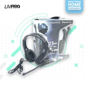 EYFEL Mikrofonlu Gaming Kulaklık Siyah XPRO SERİSİ - 1