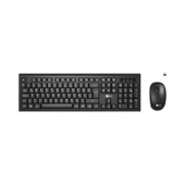 LENOVO LECOO Q Kablosuz Siyah Klavye/Mouse Set KW200 - 1