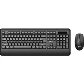 LENOVO LECOO Q Kablosuz Siyah Multimedya Klavye/Mouse Set KW202 - 1