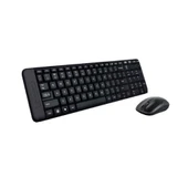 Logitech MK220 Q Kablosuz Siyah Multimedya Klavye/Mouse Set 920-003163 - 1