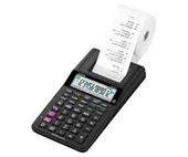 Casio HR-8RC-BK 12 Hane Siyah Şeritli Hesap Makinesi - 1