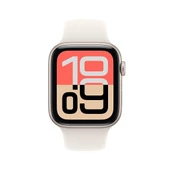 Apple Watch SE 3 GPS 44mm Yıldız Işığı Alüminyum Kasa ve Yıldız Işığı Spor Kordon - M/L - 1