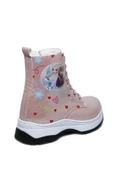 Genç Kız Çocuk Pembe Ortapedik Trekking Kaymaz Taban Hafif Bot - 4